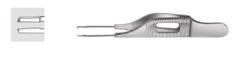Zuerich Model Suturing Forceps Straight, delicate