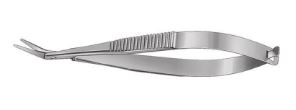 Castroviejo Corneal Scissors bent, blunt-blunt 10 cm