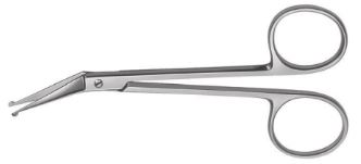 Eye Scissors bent, blunt-blunt 11.5 cm
