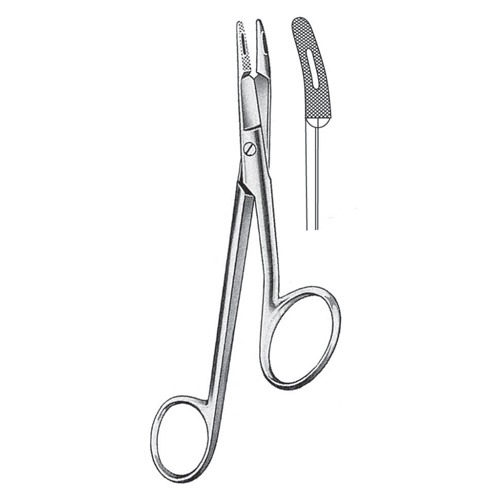 Gillies Needle Holder, 16cm, Left Hand