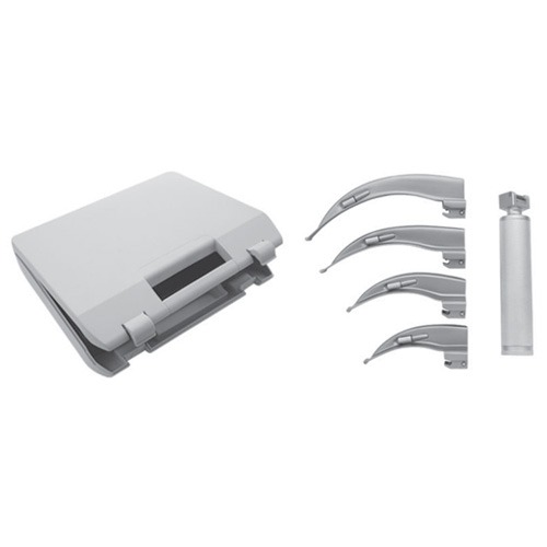 Macintosh Conventional Laryngoscopes Set with 4 Blades
