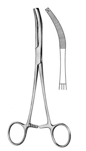 Mikulicz Peritoneal Clamp Forceps, 20cm