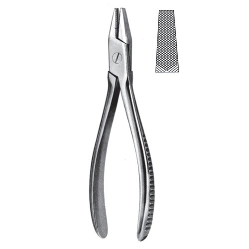 Flat Nose Pliers, 17cm