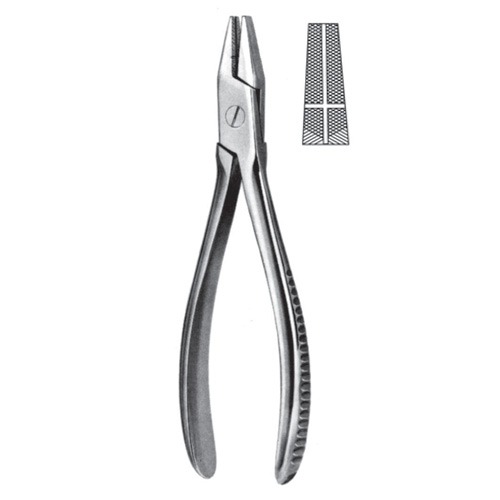 Flat Nose Pliers, 17cm