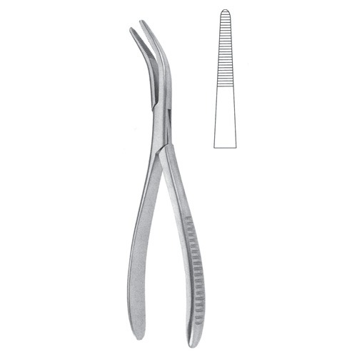 Van Buren Sequestrum And Cartilage Seizing Forceps, 23cm,