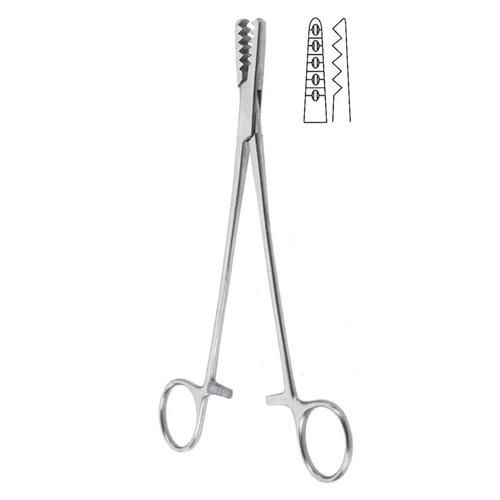 Martin Sequestrum And Cartilage Seizing Forceps, 19cm,