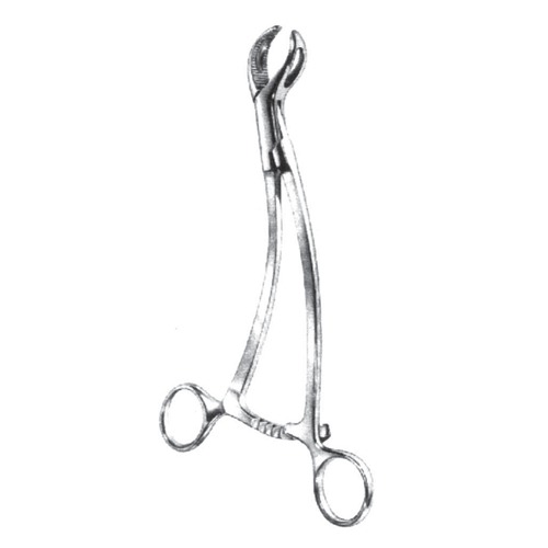 Bruns Bone Holding Forceps, 18.5cm,