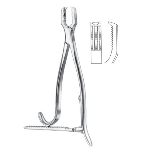 Kern Bone Holding Forceps, 21cm