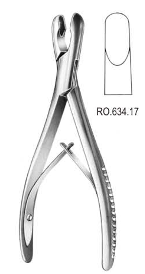 Luer Bone Rongeur Forceps, 17cm