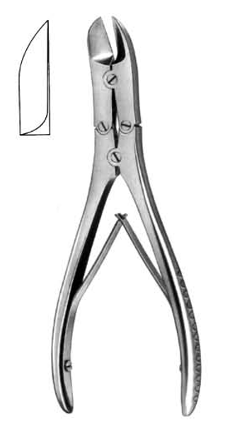 Ruskin-Liston Bone Cutting Forceps, Straight, 18.5cm