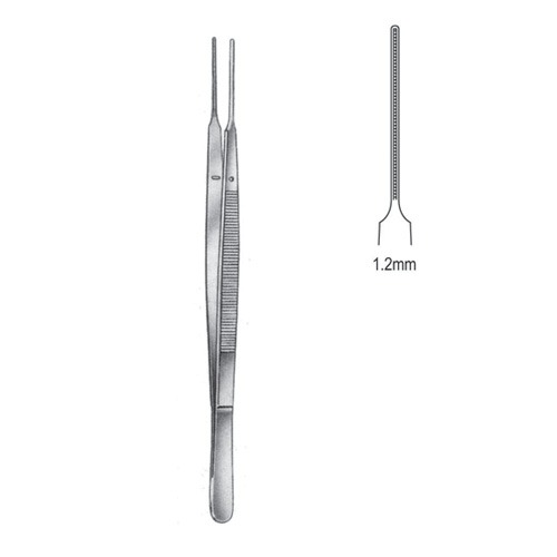 Debakey-Gerald Atrauma Tissue Forceps 18cm, 1.2mm