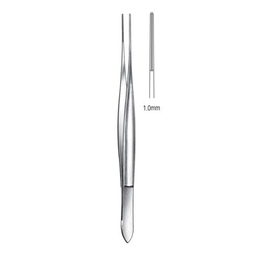 Debakey-Cushing Atrauma Tissue Forceps 18cm, 1.0mm