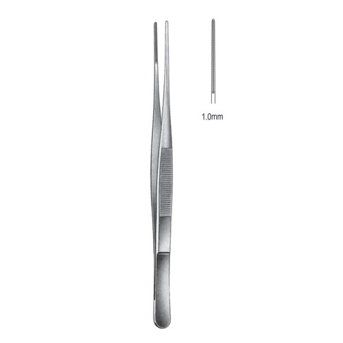 Debakey-Diethrich Atrauma Tissue Forceps 15cm, 1.0mm