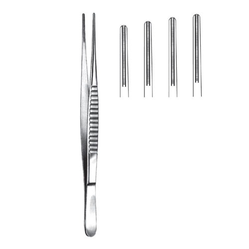 De Bakey Atrauma Tissue Forceps 20cm, 2.7mm