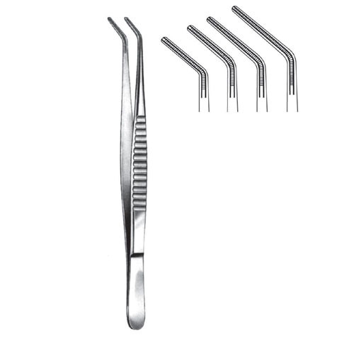 De Bakey Atrauma Tissue Forceps, Cvd, 16cm, 2mm