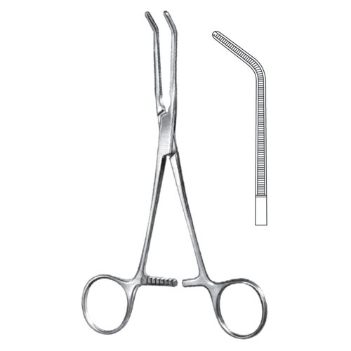 Husfeldt Atrauma Cardiovascular Forceps, 17cm