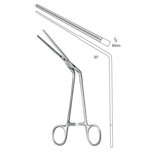 De Bakey Atrauma Cardiovascular Forceps, 20cm, 30, 1/1 , 60mm