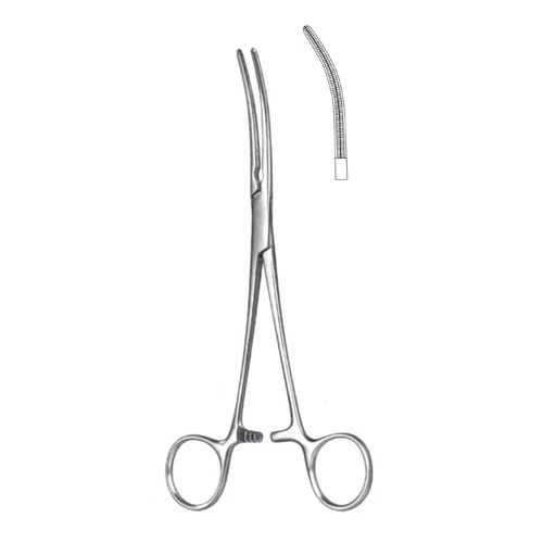 De Bakey-Pean Atrauma Hemostatic Forceps, Cvd, 18cm