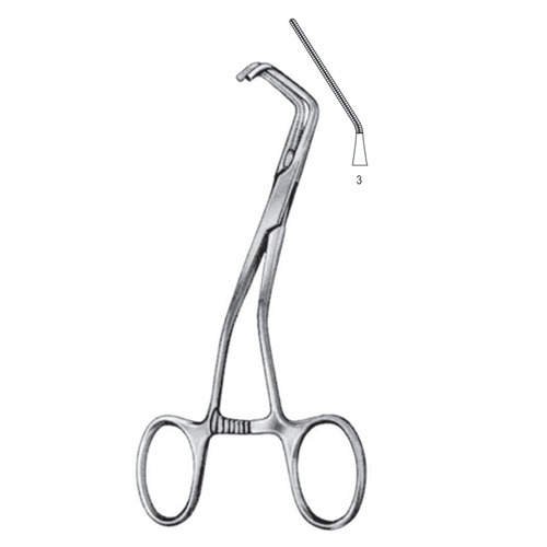 Atrauma And Pediatric Clamps, 14.5cm, Fig. 3