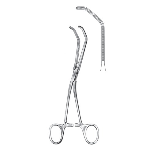 De Bakey-Reynolds Atrauma Cardiovascular Forceps, 18cm