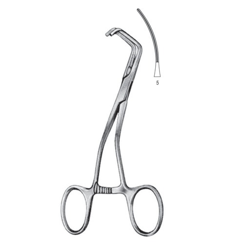 Atrauma And Pediatric Clamps, 14cm, Fig. 5