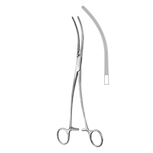 De Bakey-Bahnson Aortic Aneurysm Clamps, 25cm