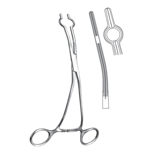 Cooley Atrauma Cardiovascular Forceps, 20.0cm, Fr. 30