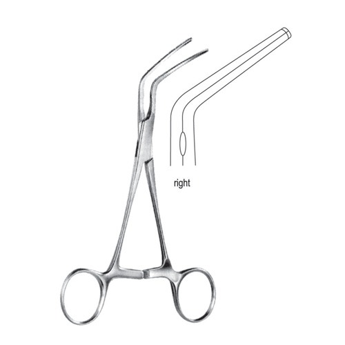 Subramanian Aortic Clamps, Right, 16cm