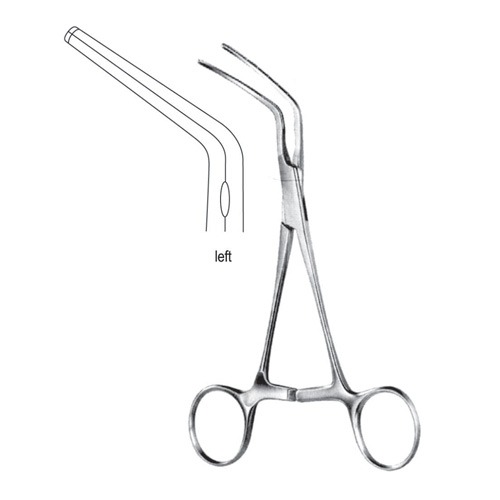 Subramanian Aortic Clamps, Left, 16cm