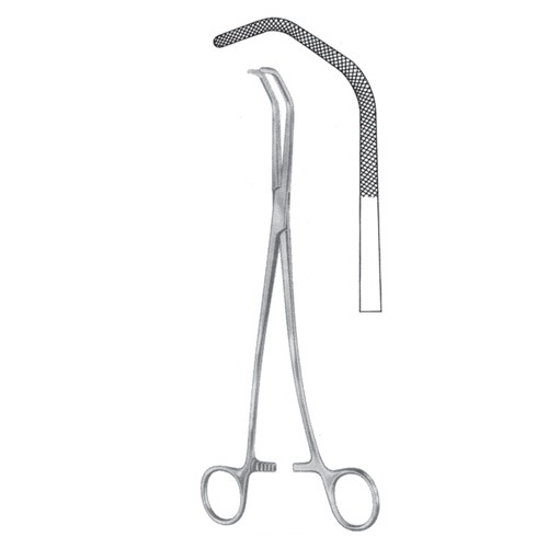 Satinsky Blood Vessel Clamps, 26.5cm