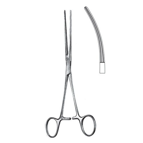 Bainbridge Coarctation Forceps, Curved, 15cm