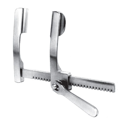 Cooley Rib Spreaders, S/S, (A=21mm, B=44mm, C=150mm)