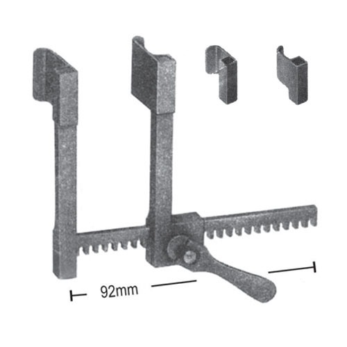 Struck Rib Spreaders (For Infant), Stainless Steel Blades Only, 10x15mm