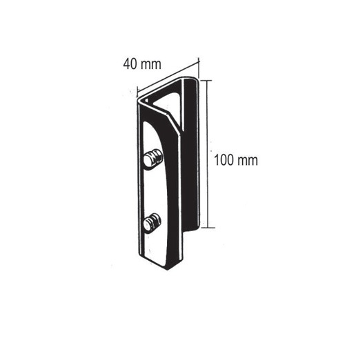 Interchangeable Blades,S/S, 40x100mm