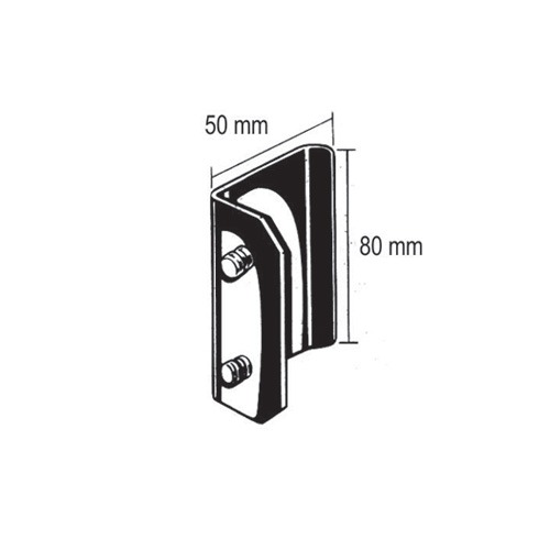 Interchangeable Blades,Alu, 50x80mm