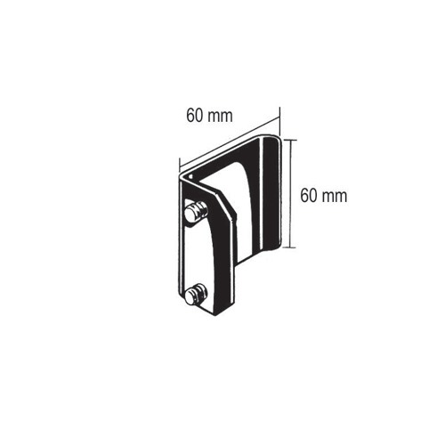 Interchangeable Blades,Alu, 60x60mm