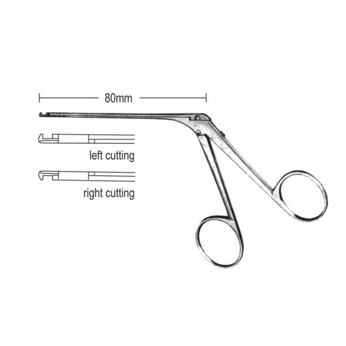 House-Dieter Crura And Malleus Nippers, 80mm, Left Cutting