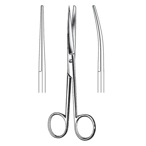 Grazil Operating Scissors, S/B, Str, 13cm