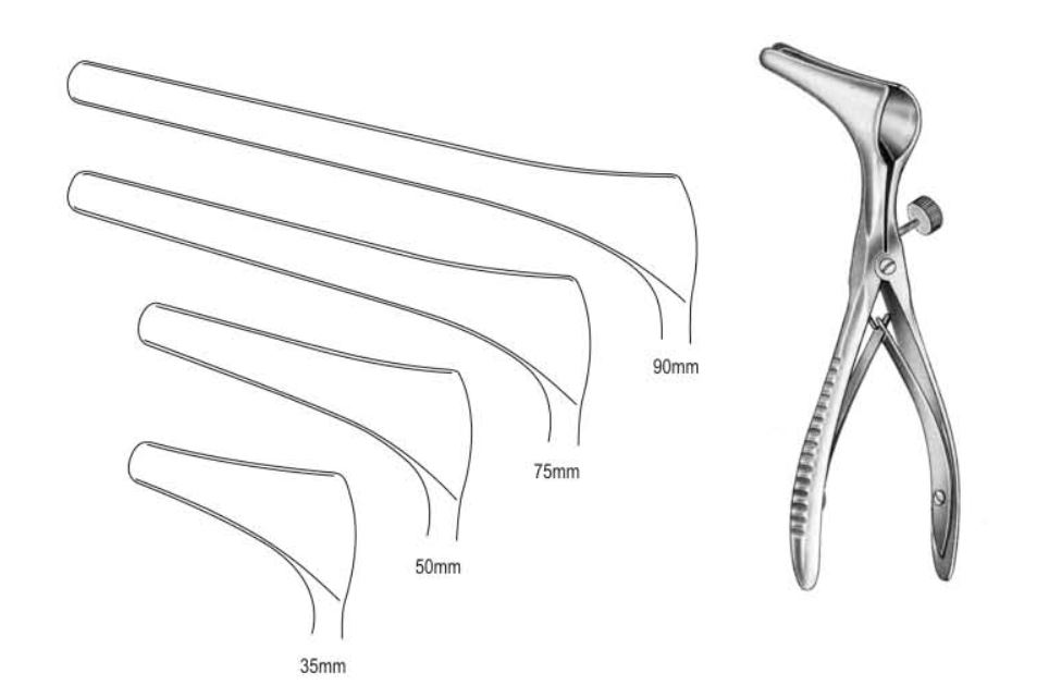 Killian Nasal Specula 13cm, 35mm (With Side Screw)