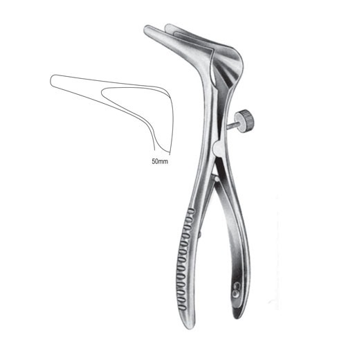 Cottle Nasal Specula 15cm, 50mm (With Side Screw)