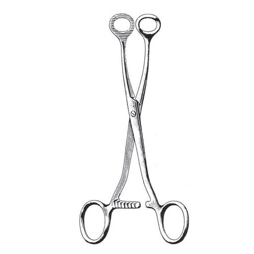 Collin Tongue Holding Forceps, 16.0cm