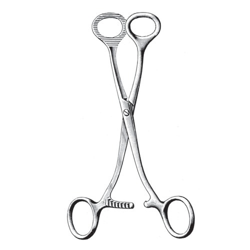 Collin Tongue Holding Forceps, 19.0cm