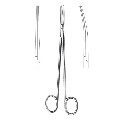 Toennis Dissecting Scissors, Str, 18cm