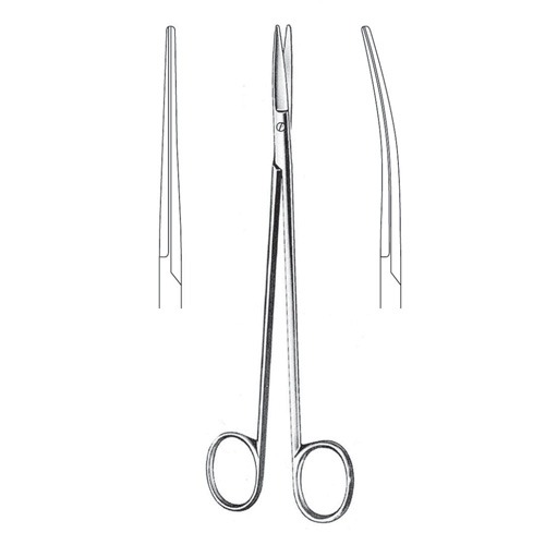 Toennis Dissecting Scissors, Cvd, 18cm