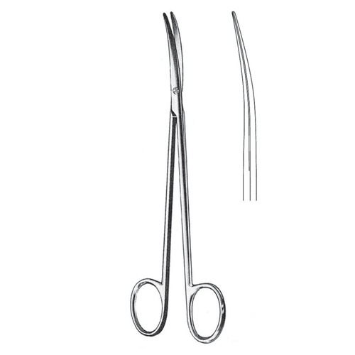 Toennis-Adson Dissecting Scissors, 17.5cm