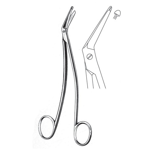Schmieden-Taylor Neurosurgical Scissors, 17cm