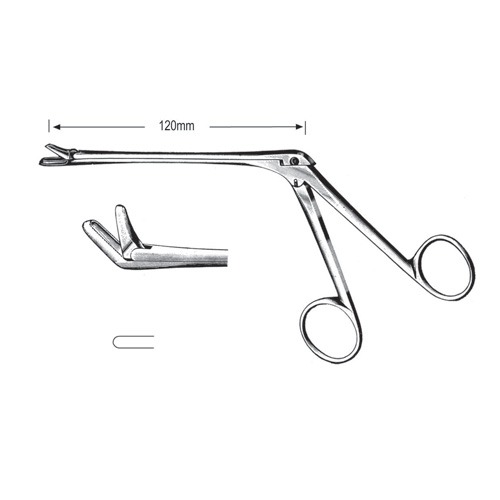 Hajek Nasal Cutting Forceps, 120mm, 19cm