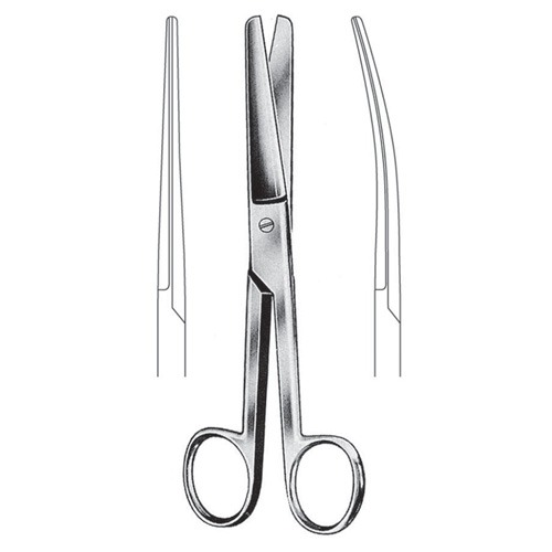 Doyen Abdominal Scissors, Str, 17cm