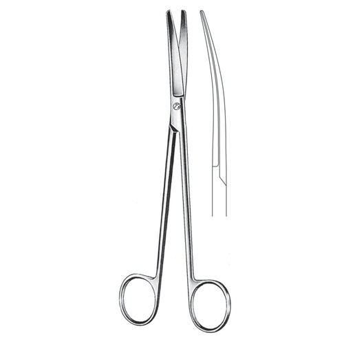 Wertheim Gynecological Scissors, 14.5cm