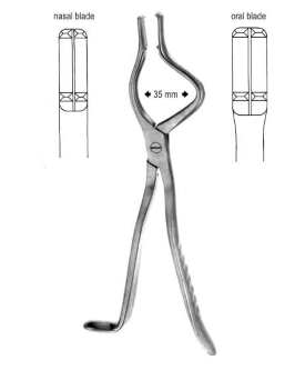 Wolfe (Left) Disimpaction Forceps, 23.0cm